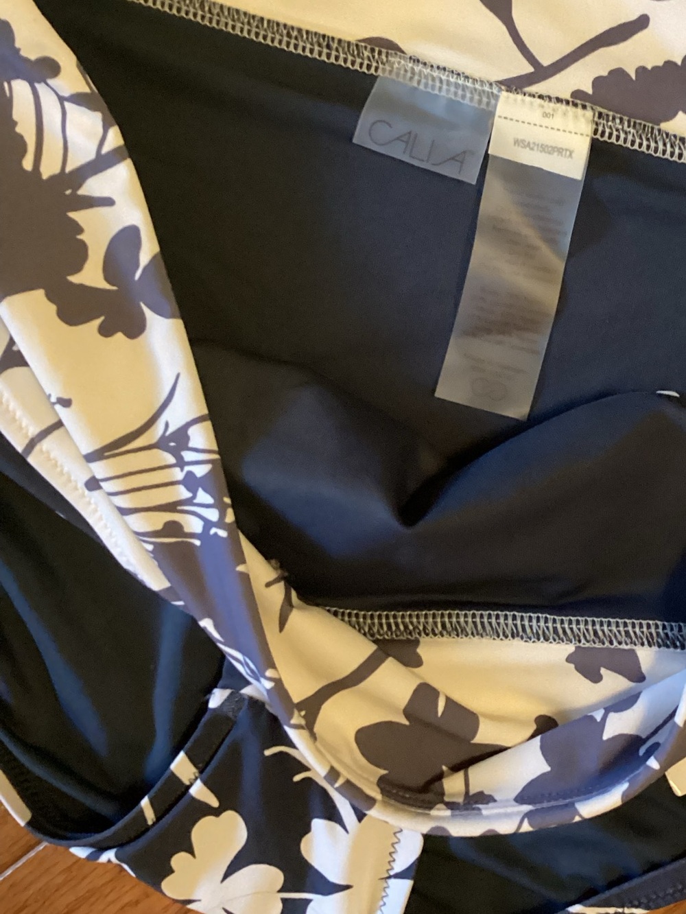 CALIA BOY SHORT SWIM BOTTOMS - MID RISE - FULL SEAT COVERAGE - RESISTS BAGGING - Picture 14 of 15